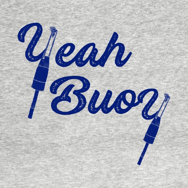 Yeah Buoy Nautical Script Lettering by Alissa Carin